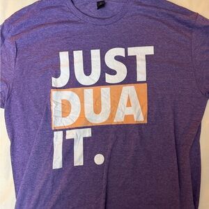 Gildan Purple and Orange Graphic Tee